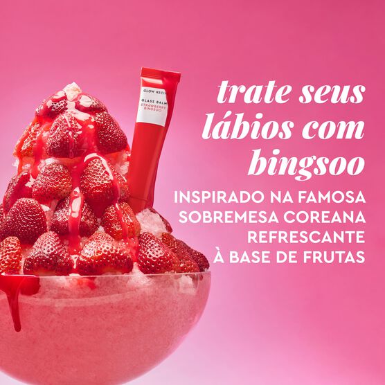 LIP GLASS BALM STRAWBERRY BINGSOO